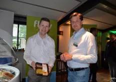 Auke Kapitein van Verhoeff Foods in gesprek met Johan Dijkgraaf van Postuma AGF