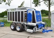 De mestwagen van GeerTech wordt ook in Zeeland door Gebr Weststrate geleverd