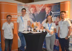 Team Accon AVM met Koen Lampert, Anton Lous, Martine van Rossum en Bastiaan van der Hoek