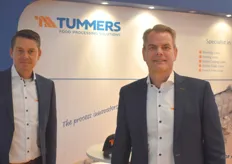 Ronald Dekker en Edwin Langbroek van Tummers Food Processing Solutions.