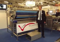 Pierre Hagenaars bij de nieuwe leverancier van LC Machinery, A&B Manufaktur.