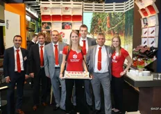 Het team van RedStar met Stef, Franky, Jean-Paul, Marcel, Dirk, Desiree en Maaike