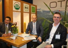 Het OTC-team met Alexander Restrepo, Fred Kloen en Meindert Klaver