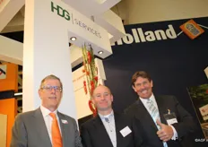 Otto de Groot, Leander van Bellen en Rob Boogmans van HDG Services