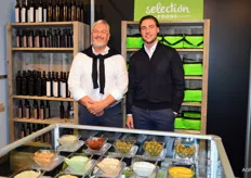 Peter van Musscher en Robin van der Flier van Selection Foods.