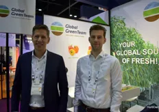 Sebastiaan Hogervorst met Global Green Team en Thijmen van de Bosch van Bosch Growers. Global source of fresh!
