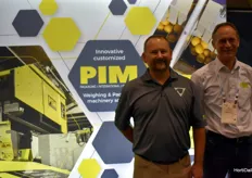 Jeremy West van Van Doren (dealer)van PIM machinery enEric Micklinghoff van PIM