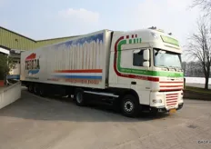 Truck van Leon Smits Transport