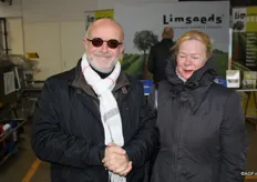 Ad Berends en zijn vrouw Mieke kwamen ook op bezoek