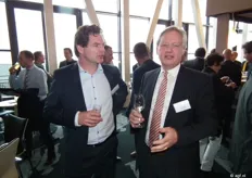Dirk Mulder en Cees Schakelaar van de ING bank
