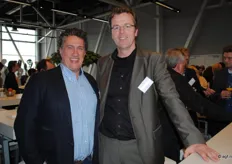 Cees Rijnhout van Jaguar en Robert Vogel van Vogel AGF