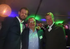 Ook Jorn Helder (Lineage), Garco Bulstra (Kloosterboer) en Johan Kloosterboer waren van de partij