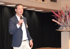 Michiel Geraedts (Staay Food Group) opent als voorzitter van de Business Club Venlo de bijeenkomst