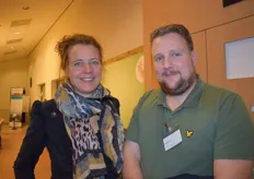 Anky van Veghel (Sumarbox) met Ruud Daniëls (Kompany)