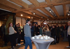 Het was druk in het welkomstzaaltje