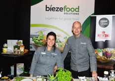 Bibi Moes en Bas Laney van Bieze Food Solutions