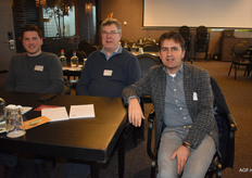 Brent en Paul Verhoeckx met Gerard van den Anker van Veiling Zaltbommel