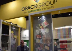 Hans van Dongen van Opackgroup. In de groep zitten divers toeleveranciers van AGF-verpakkingen zoals flowpack en topsealfolie.