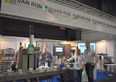 Ben Kettler en Martijn Hendrikse van Van Rijn Processing Machinery.