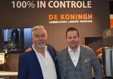 Ludwig Loxley en Ruben Geuzinge van De Koningh Coding & Labeling.