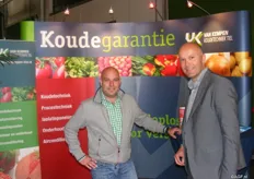 Herbert Sas van Herbert Sas Transport & Fruit in gesprek met Marcel Denecke van van Kempen Koudetechniek