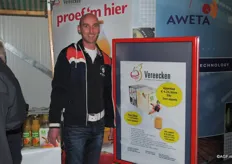 Henk van der Deen presenteerde voor Vereecken Fruitsappen een appeltap, voor dit sap worden enkel de appelschillen gebruikt en is dus een goede oplossing om niets weg te gooien na het verwerken