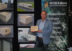 Hans Voortman van Hoekman Houtindustrie presenteerde trots de kracht van HOUT