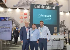 Het team van Cabinplant met Tom Hughes (r) van zusterbedrijf Sealpac.