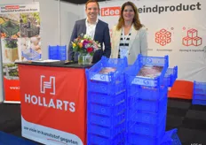 Sander Buiting en Linda Kurvers van Hollarts Plastic Group.