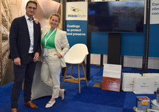 Ribbstyle Selected Products, Martijn Meeuwse en Tamara Flore. Ribbstyle is fabrikant, installateur en internationaal leverancier van professionele coatings.