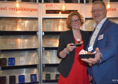 Kolkman Verpakkingen Hedel verraste de bezoekers met een heerlijke snack.