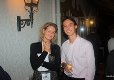 Gertrude Snoei (AGF.nl) en Olivier de Koster (Van der Hoeven)