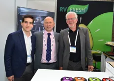 José Ramon Valencia, Dave Sijogo en Jaap den Engelsman van RV Fresh Foods bv