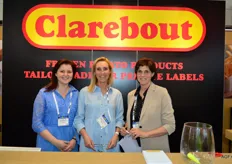 De dames van Clarebout, An de Ranter, Nathalie Vandenbogeerd en Inge Bracke