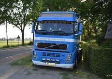 Handig die truck aan de weg. Dan wist je snel waar je moest zijn.