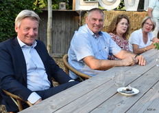 Dick Hylkema en Wim Tuinstra.