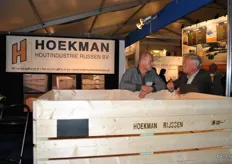 Dhr. Voortman van Hoekman houtindustrie.