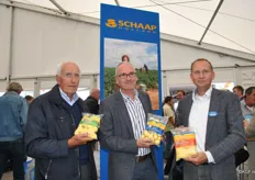 Ben Schaap (oprichter van Schaap Holland), Erik Schaap en André Adamse van Schaap Holland.