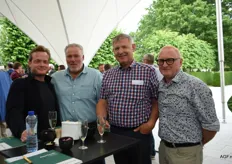 Marc de Bondt en Richard Uijtdewillegen (Aartsen), Eric Jacobs en Frederik Vanhaeren (Enzafruit)