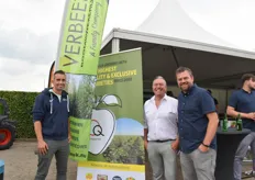 Ad, Adrie en Han Verbeek van Verbeek Boomkwekerijen kweken in het samenwerkingsverband TreeQuattro diverse specialty en bio bomen