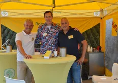 Winnie Roelofs, Jurrian Ham en Dick Hoondert van Boomkwekerij Roelofs