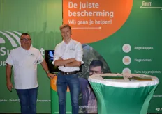 André van der Wiel van Fruit Support en Wilbert Hendriksen van FruitSecurity