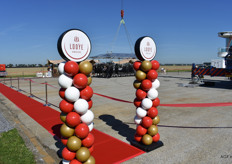 De rode loper lag uit in Burgerveen.