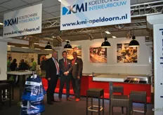 Het team van Koelmeubelindustrie Apeldoorn: Peter Pels (links), Arnold Jongetjes (midden) en Egbert Jan Russchen.