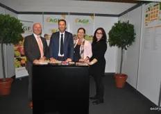 Het organisatieteam AGF Detail: (vlnr) Bart de Jong, Raymond Siliakus, Chantal Smit-Brugt en Jara de Gans.