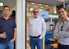 Aardbeien, retail en aubergines; Marcel Bieman (Coöperatie Hoogstraten), André Boer (Superunie) en Hugo Atjak (Growers United)