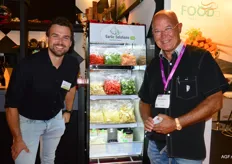Kas Abbekerk en Peet van Os met Garlic Solutions voor het eerst op de gastvrij, ze brengen het gemak naar de kok met hun gesneden pepers, knoflook en gember