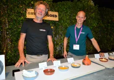 Albert van der Veen en Jeroen Schuurman van Groentegoed. Maken spreads van zo veel mogelijk B-keuze groenten zonder suiker en E-nummers