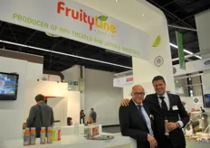 Daniel Zylbersztejn met Mark Bruyn van Fruityline.