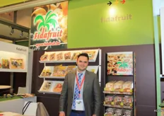 Anthony Di Cioccio van Fidafruit. Het bedrijf is gespecialiseerd in gedroogd fruit en noten, zowel bio als conventioneel